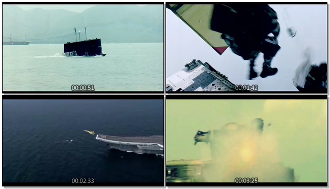 记录中国军事科技快速发展的视频素材